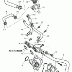 FZR600R Водяной насос