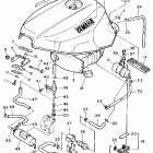 FZR1000 Топливный бак  (только шт. Калифорния)