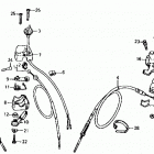 ATC185S Atc185 / s control levers @ cables  @ switches 80-81