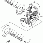 XVZ 1300 Переднее колесо