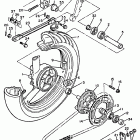 FZR 750R Заднее колесо