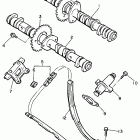 FZR 750R Цепь механизма газораспределения