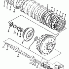 XVZ 1300 Сцепление