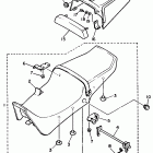 FZR 750R Сидение