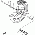 FZR 750R Переднее колесо