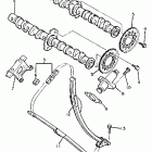 FZR 400S Цепь механизма газораспределения