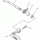 YZ 125 Вал переключения