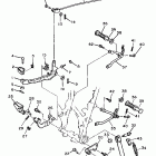 XT 600 Подножки