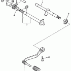 XT 600 Вал переключения