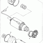 FZR1000 Стартер электрический