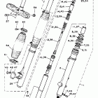 YZ 250 Передняя вилка
