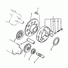 XVZ 1300 Муфта стартера