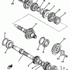 FZR 600 Трансмиссия