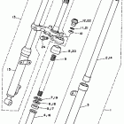 YSR 50 Передняя вилка
