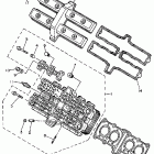 FZR 400S Головка цилиндра