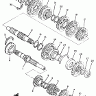 FZR 400 Трансмиссия