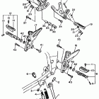 FZR 750R Подножки