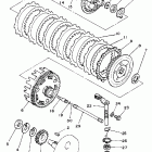 XT 350 Сцепление