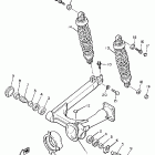 Virago 750 Подвеска задние амортизаторы
