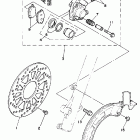 XT 350 Передний тормозной суппорт