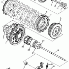 FZR 400 Сцепление