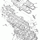 FZR1000 Cylinder head (non-california model)