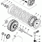 YZ490U Сцепление