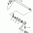 TW 200 Вал переключения
