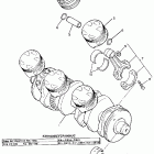 FZR1000 Коленчатый вал и Поршень