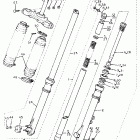 XT 600 Передняя вилка