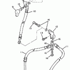 FZR 400 Главный тормозной цилиндр,передний