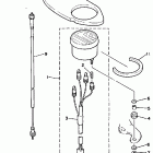 YSR 50 Спидометр