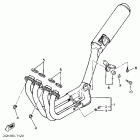 FZR1000 Выхлопная система