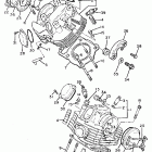 Virago 750 Головка цилиндра