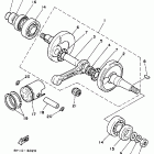 BIG WHEEL-BW 80 Crankshaft-piston