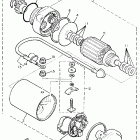 FZR 600 Стартер электрический