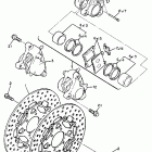 FZR 400 Передний тормозной суппорт