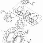 FZR 600 Передний тормозной суппорт