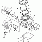 YZ 250 Цилиндр и головка цилиндра