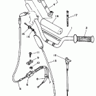 BIG WHEEL-BW 80 Handlebar-cable
