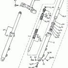 FZR 750 Передняя вилка