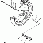 FZR 400S Переднее колесо
