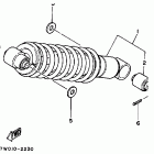 DT 50 Амортизаторы задние