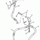 FZR 600 Главный тормозной цилиндр,передний