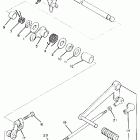 FZR 600 Вал переключения