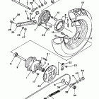 YSR 50 Заднее колесо