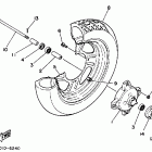 YSR 50 Переднее колесо
