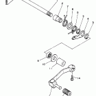 XT 350 Вал переключения