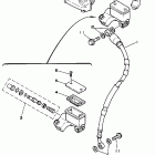 YZ490U Главный тормозной цилиндр,передний