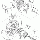 Virago 750 Заднее колесо
